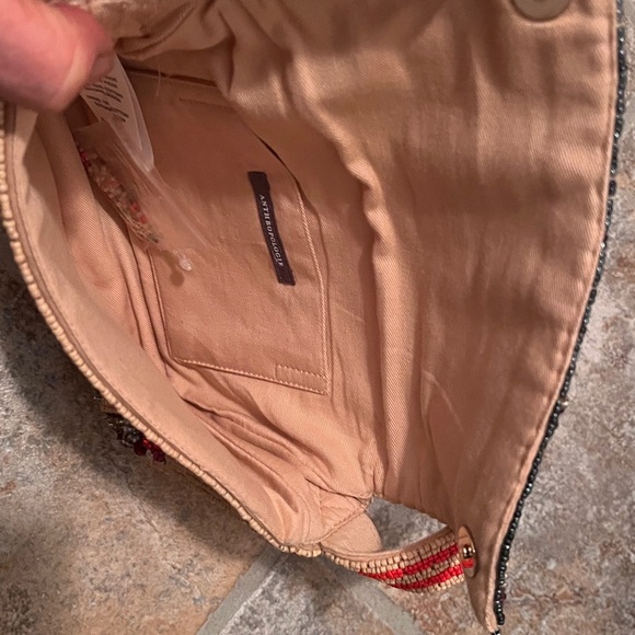 Anthropologie The Fiona Beaded Bag: Food & Drink Edition Mushroom NWT - Picture 15 of 16